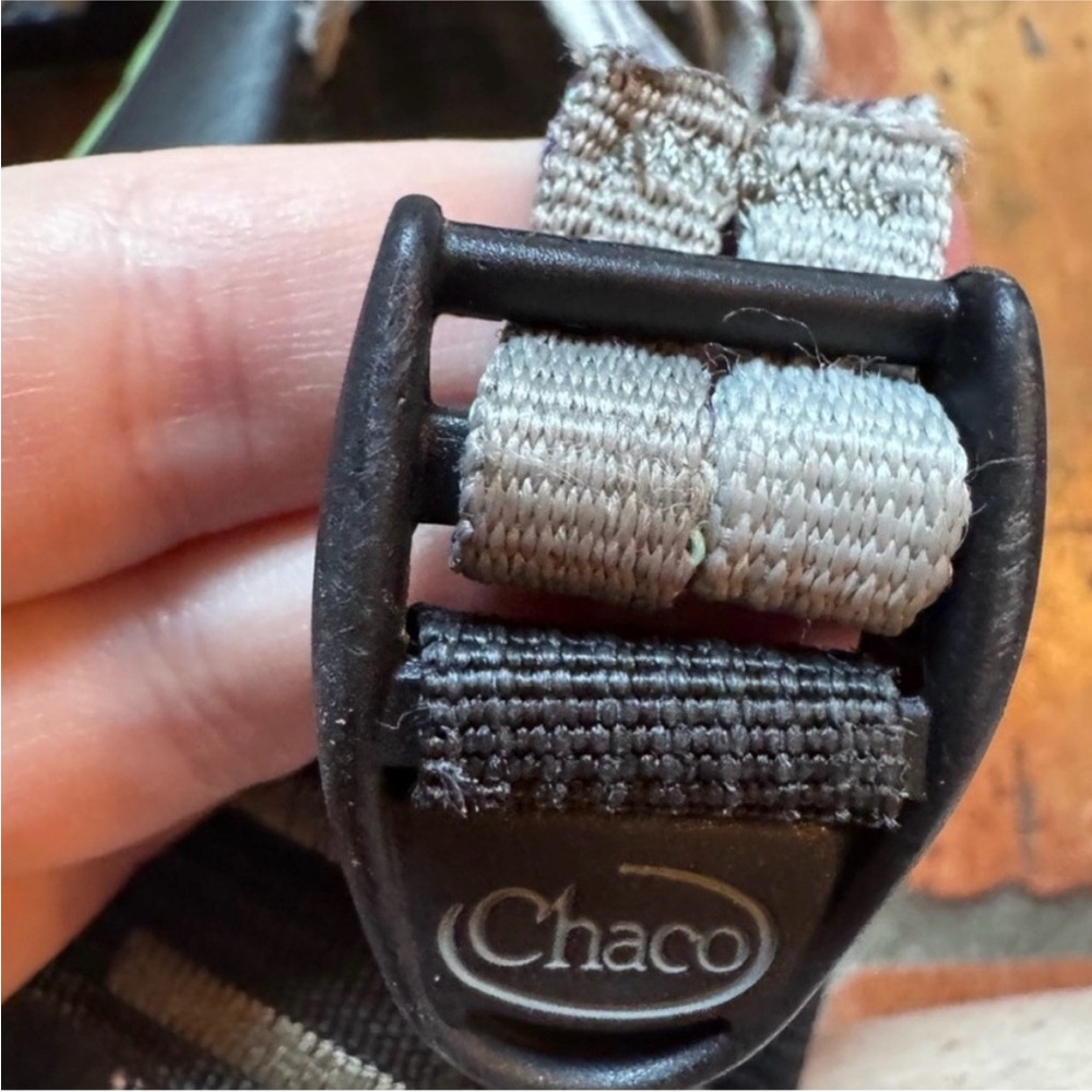 Chaco Z/Cloud Sandals Womens 9 Brown Multicolor Outdoor Hiking Trail Comfort - Picture 9 of 10
